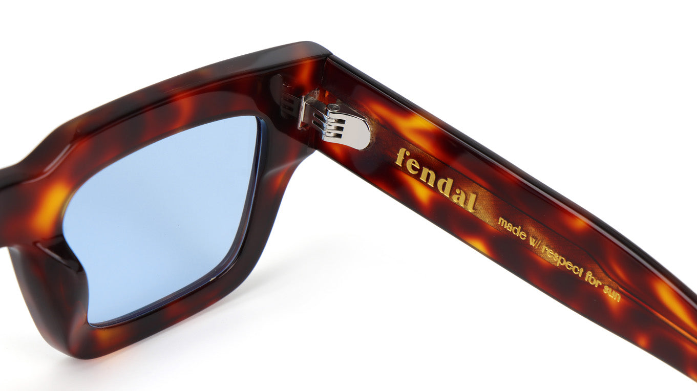 Fendal Sólgleraugu Santana Brún/blá linsa Unisex