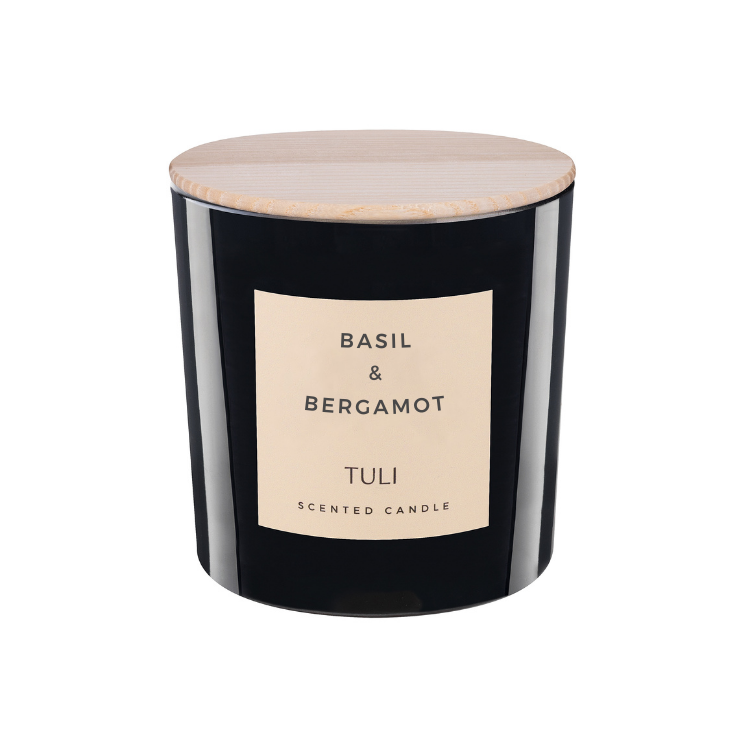 Tuli Basil Bergamot ilmkerti stórt - tveir kveikir