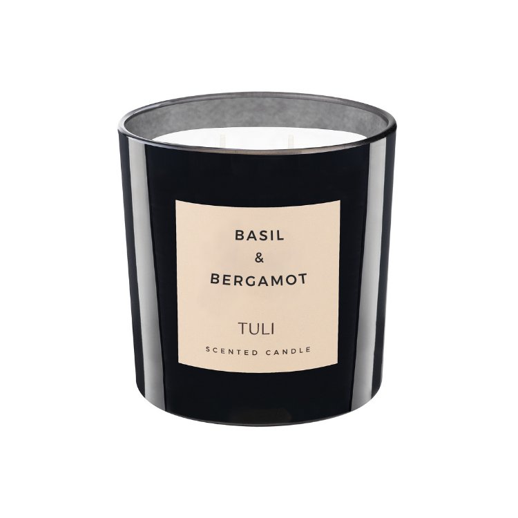 Tuli Basil Bergamot ilmkerti stórt - tveir kveikir