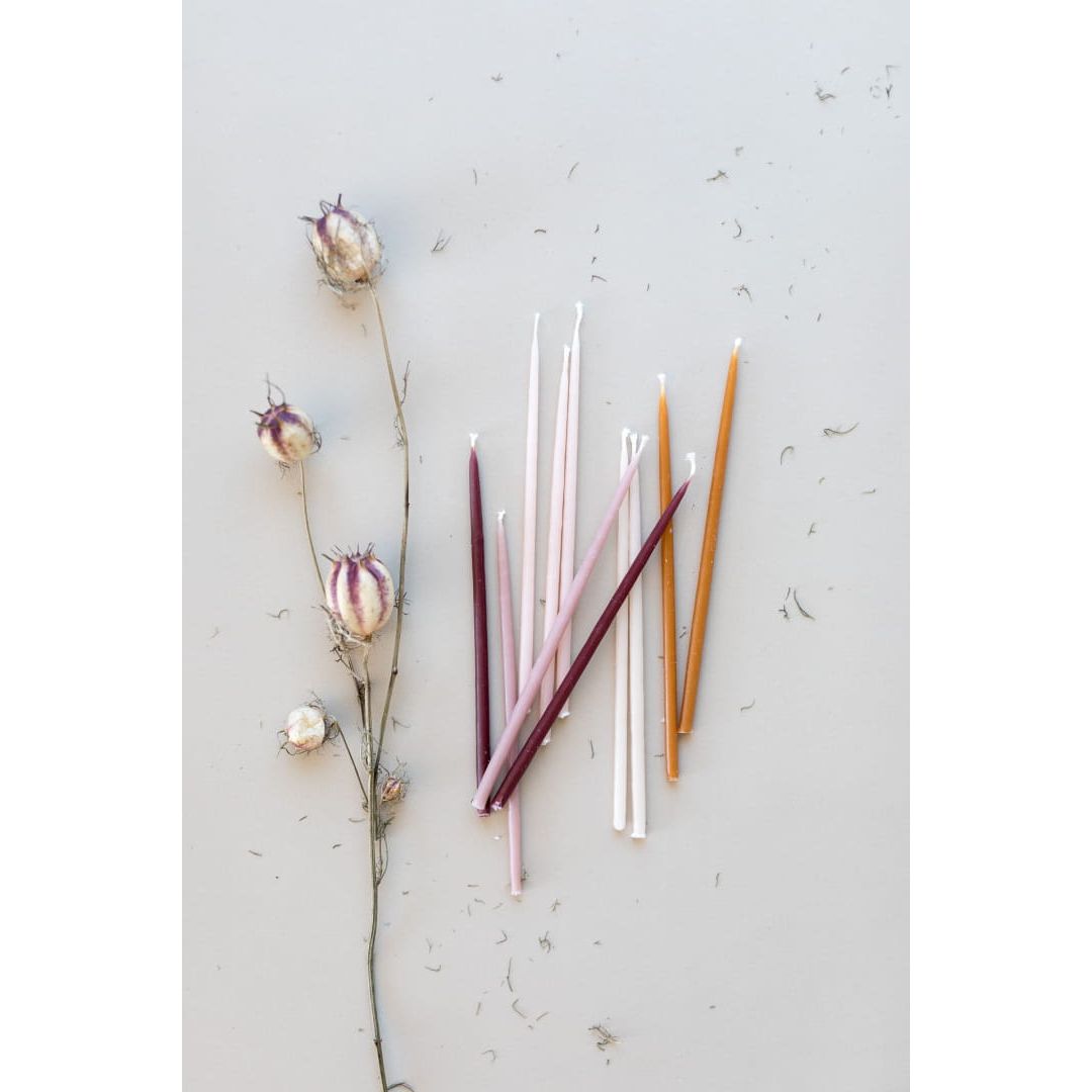 Bývax slim kerti Kalamu Boho pink mix