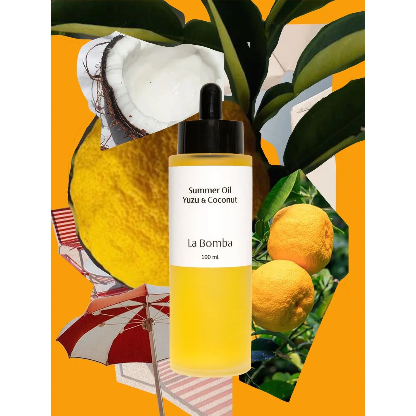 La Bomba Summer líkamsolía Yuzu & Coconut