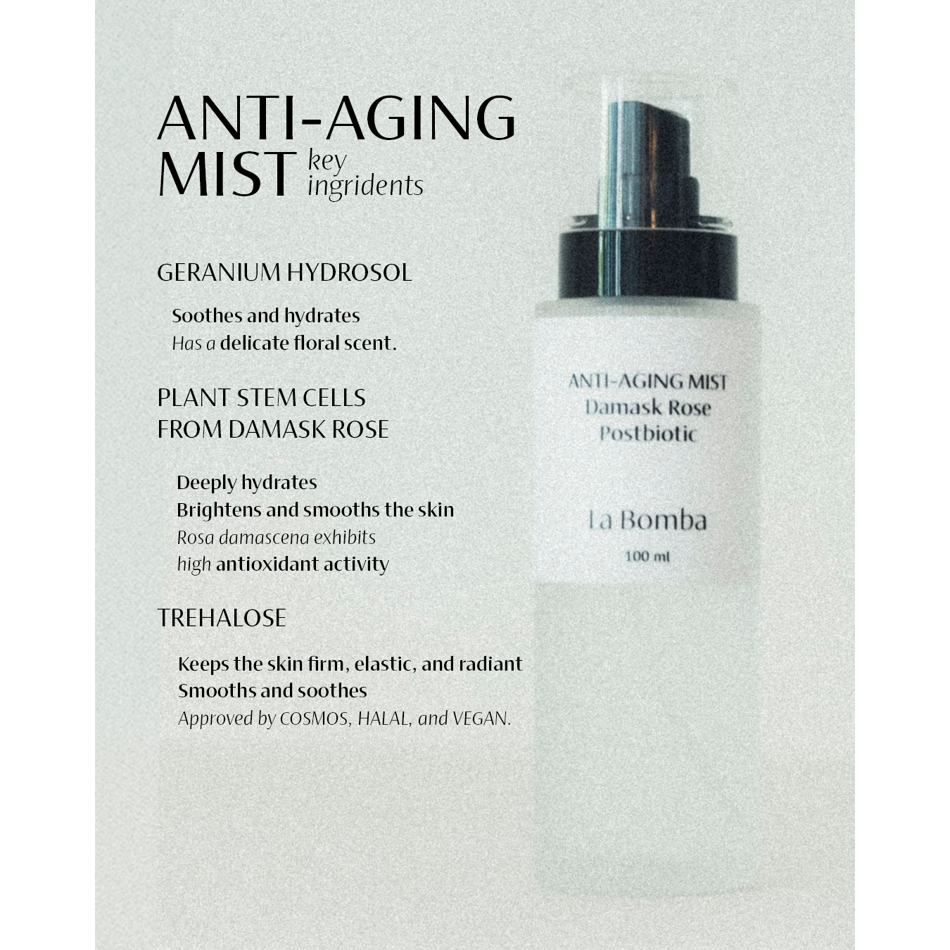 LaBomba Anti-Aging Face Mist