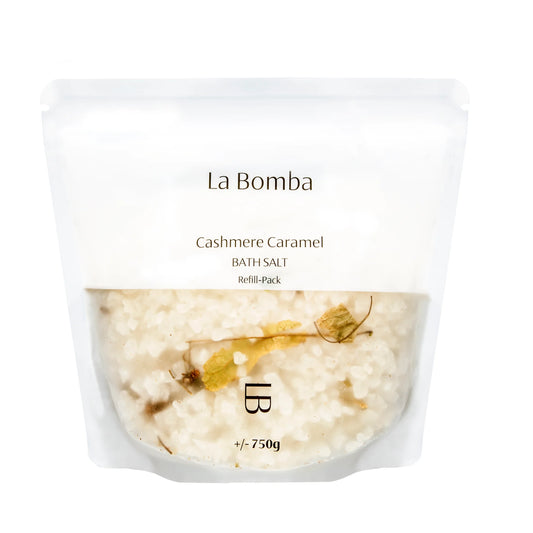 LaBomba Baðsalt Cashmere Caramel áfylling