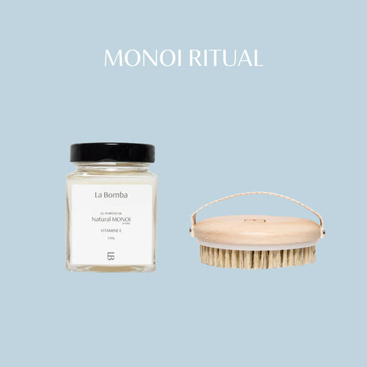 MONOI Ritual - Monoi olía + líkamsbursti
